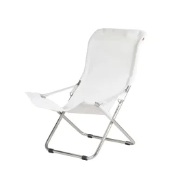 - Solstol/Liggestol - Fiesta - Hvid*FIAM Discount