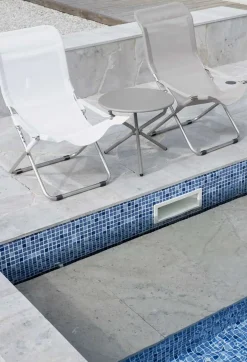 - Solstol/Liggestol - Fiesta - Hvid*FIAM Discount