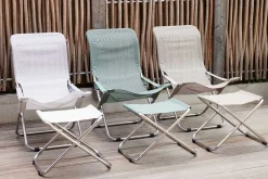 - Solstol/Liggestol - Fiesta - Hvid*FIAM Discount