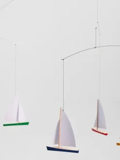 Flensted hanging art - Dinghy Regatta 5 mobile^Flensted Mobiles Clearance