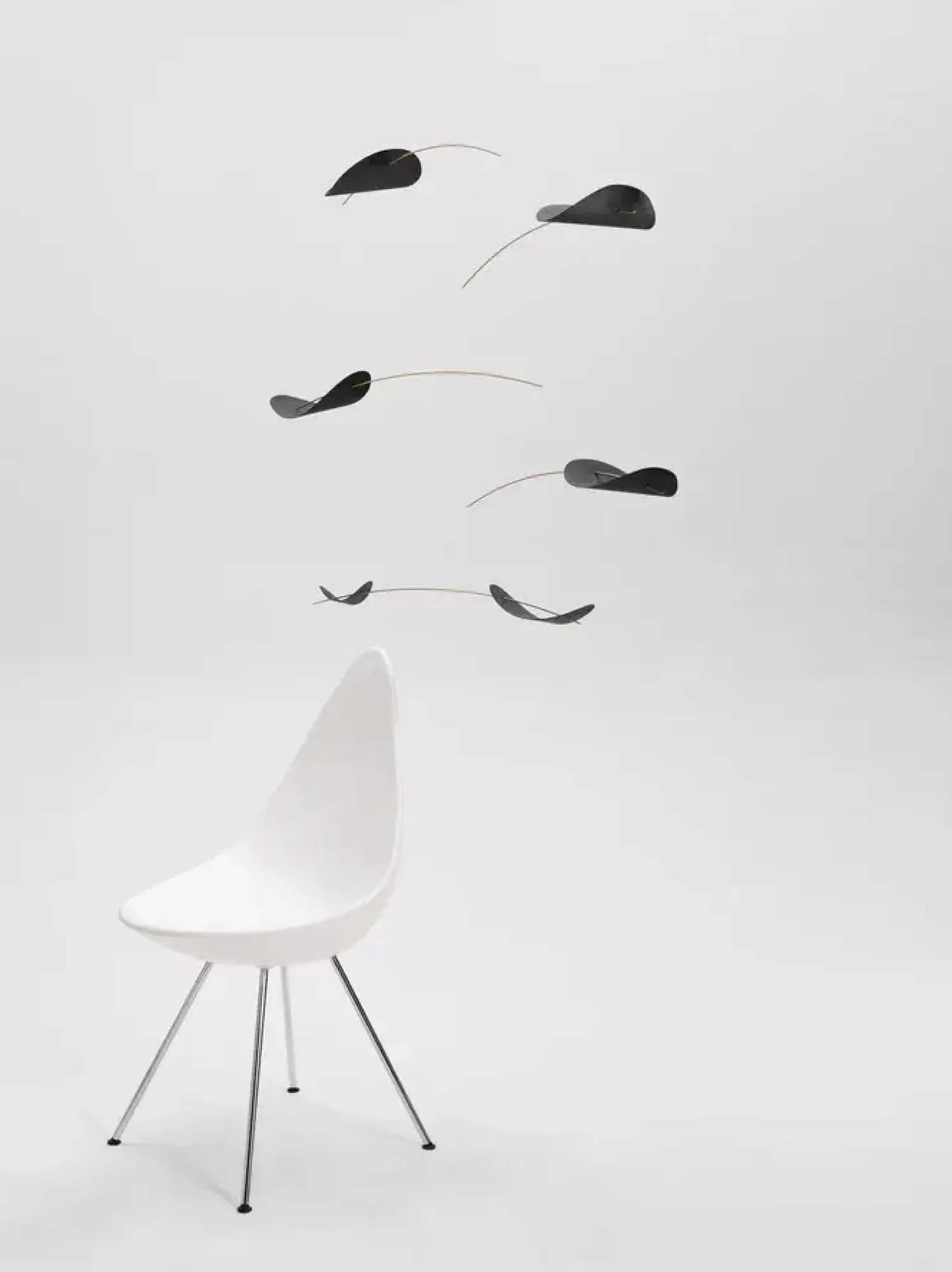 Flensted hanging art - Drifting Clouds mobile - Sort*Flensted Mobiles