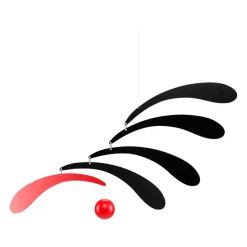 Flensted hanging art - Flowing Rhythm mobile - Rød*Flensted Mobiles