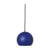 - Ball pendel - koboltblå mat (Ø 18 cm) med sort ledning^Frandsen Lighting Discount