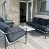 Friis Furniture - Alma Loungesæt - Sofa + 2 lounge stole - Grå^ Clearance