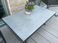Friis Furniture - Lounge havebord - Asta Coffee - Fibercement - 100x60 cm^ Outlet
