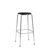 - Barstol - High Dot™ Bar stool 4-legs - højmodel - ash, black/chromed base^Fritz Hansen Sale