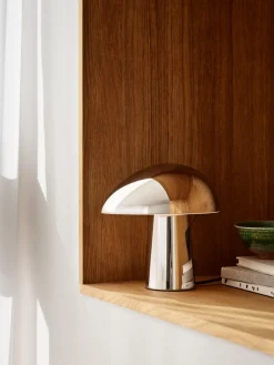 - Bordlampe - Night Owl Steel - Børstet Stål^Fritz Hansen Outlet