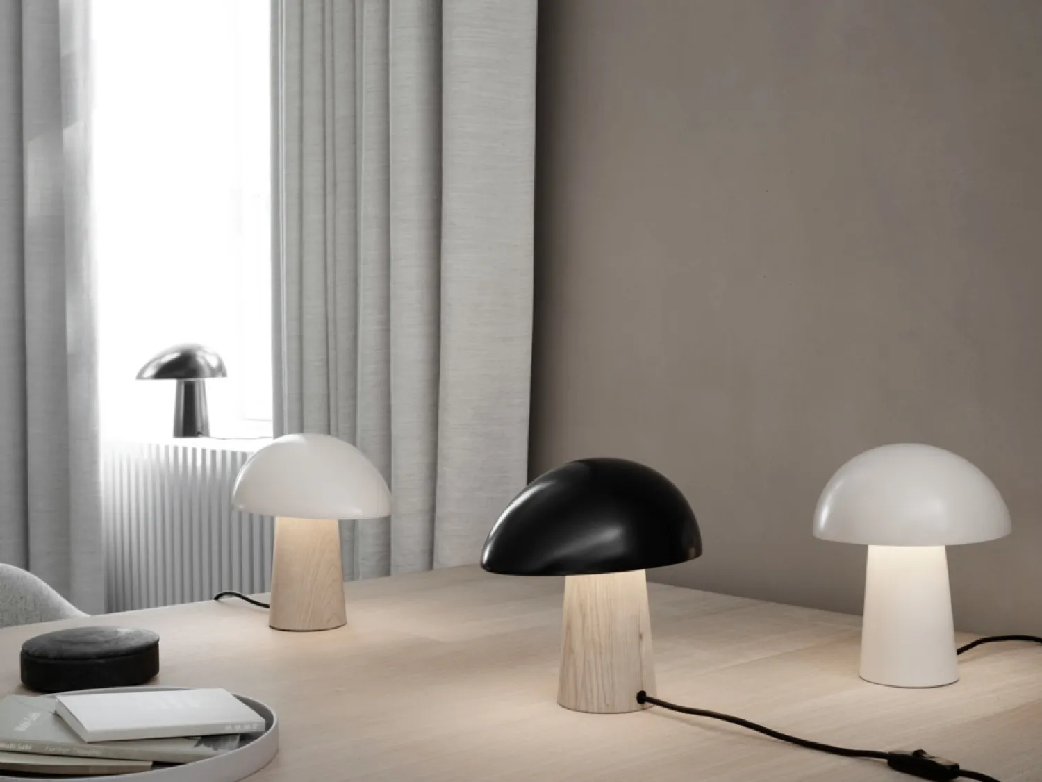 - Bordlampe - Night Owl - Mørkeblå/Ask^Fritz Hansen Hot