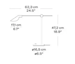 - Bordlampe - MS021 - Sort*Fritz Hansen Discount