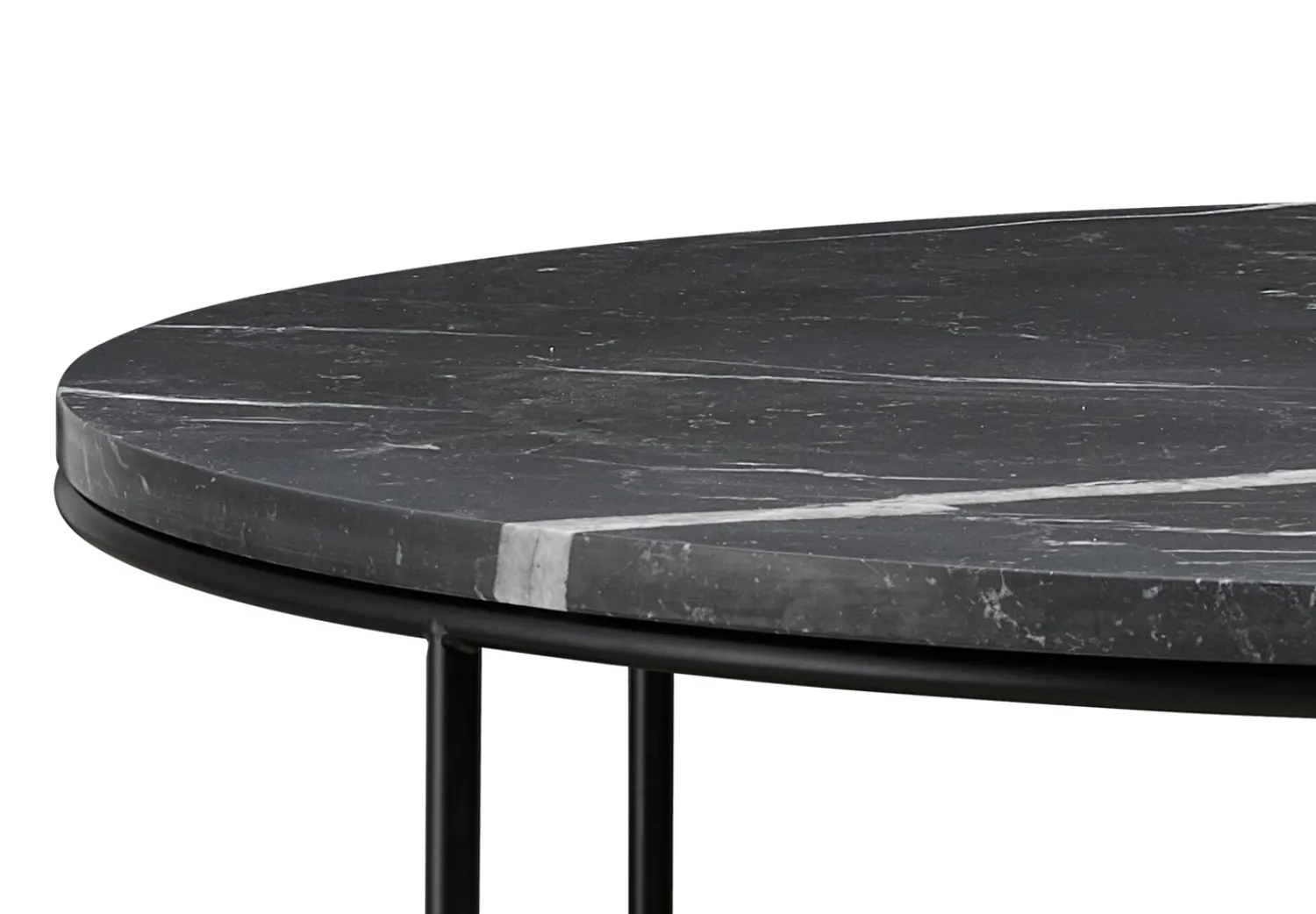 - Coffee Table - Planner - Charcoal Marmor - Ø80 cm^Fritz Hansen Sale