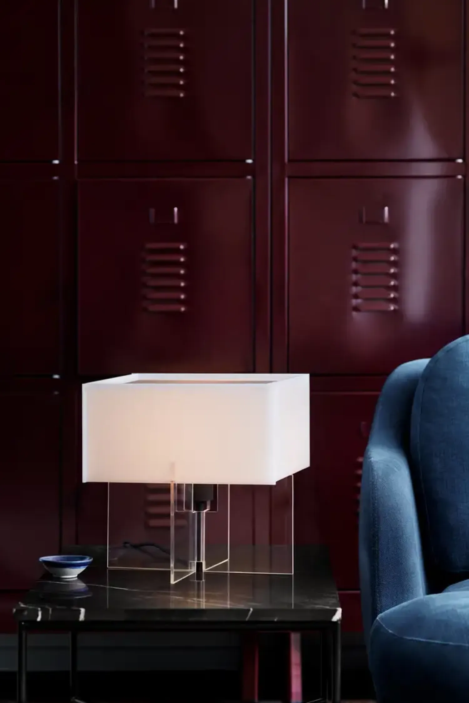 - Coffee Table - Planner - Charcoal Marmor - 45x45x40 cm^Fritz Hansen Discount