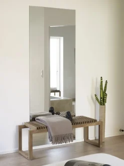 Fritz Hansen - Cutter Bænk - teak (L 120 cm)^​​​​​​​Fritz Hansen Discount