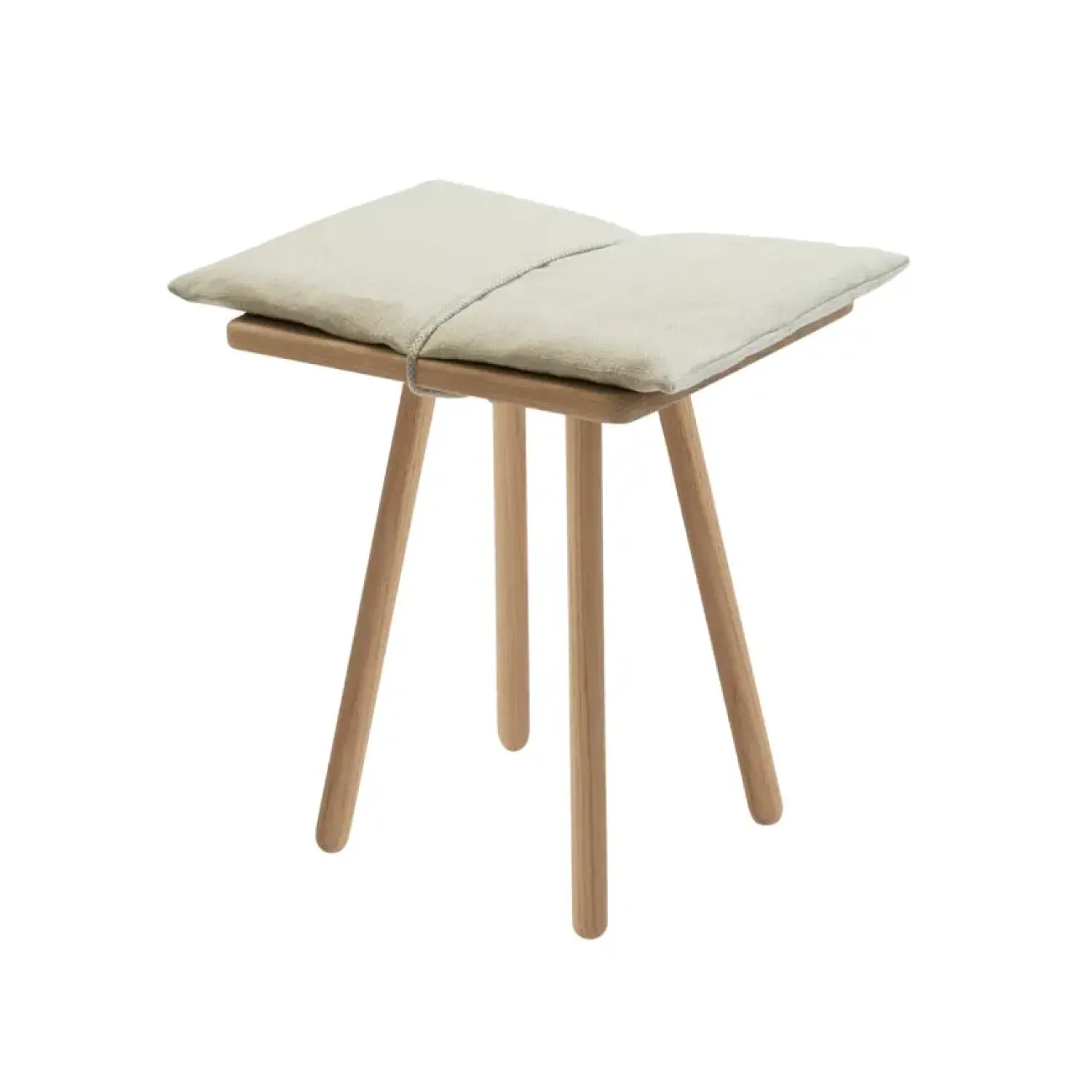 Fritz Hansen - Georg Skammel inkl. beige hynde - Eg^Fritz Hansen Outlet