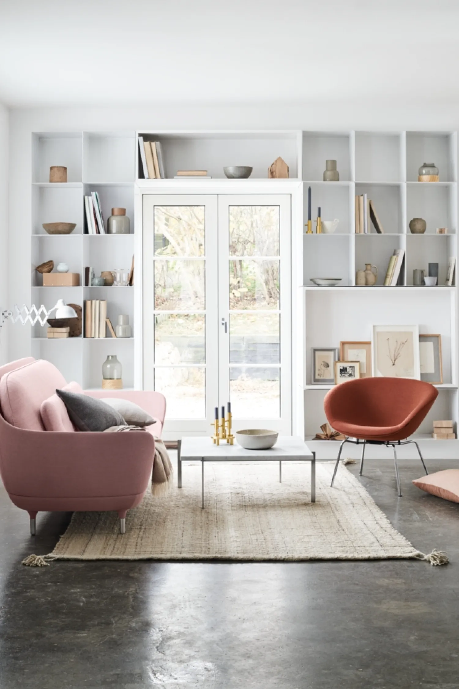 - Kaiser Idell 6718-W - Væglampe - Hvid*Fritz Hansen Discount