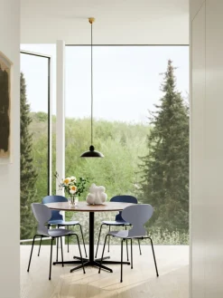 - Kaiser Idell 6631-P Pendel - Mat sort - Messing*Fritz Hansen New