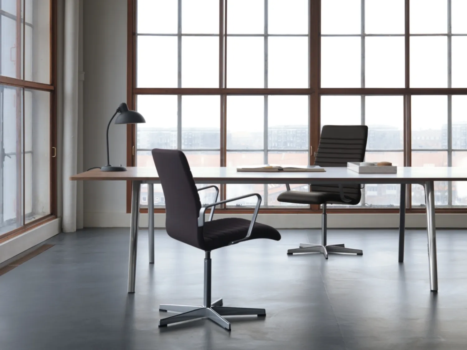 - Kaiser Idell 6556-T - Bordlampe - Mat sort*Fritz Hansen Sale