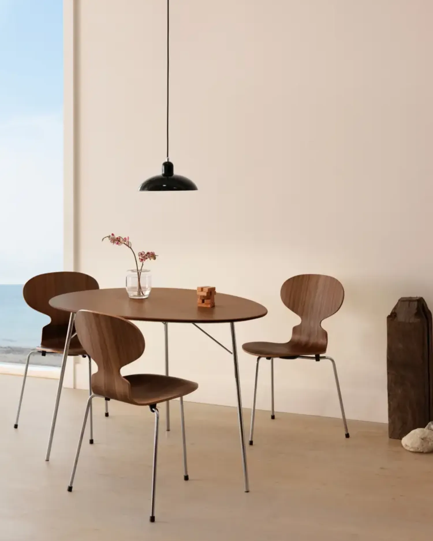- Kaiser Idell 6631-P - Pendel - Sort - Krom*Fritz Hansen