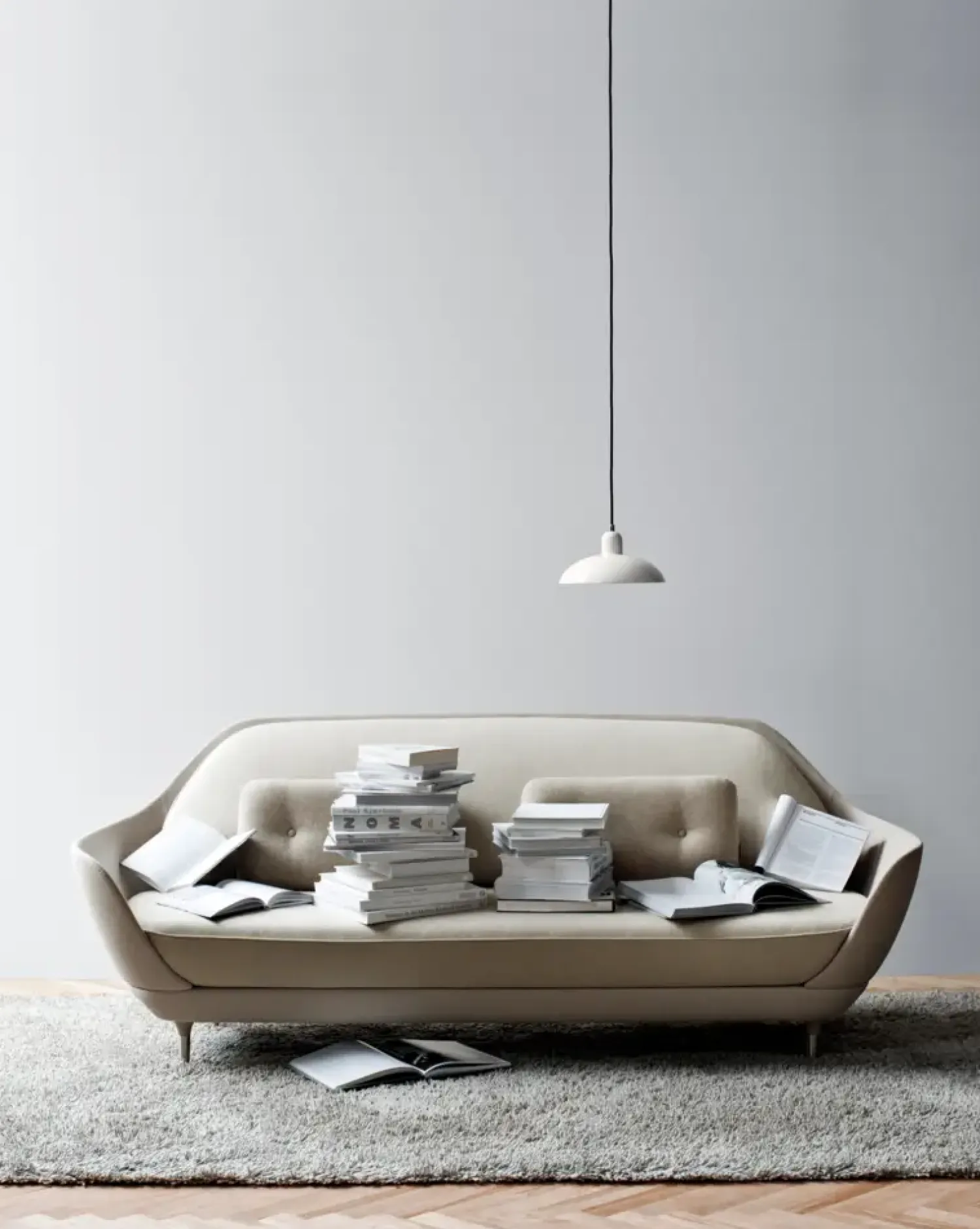 - Kaiser Idell 6631-P - Pendel - Hvid - Krom*Fritz Hansen Hot