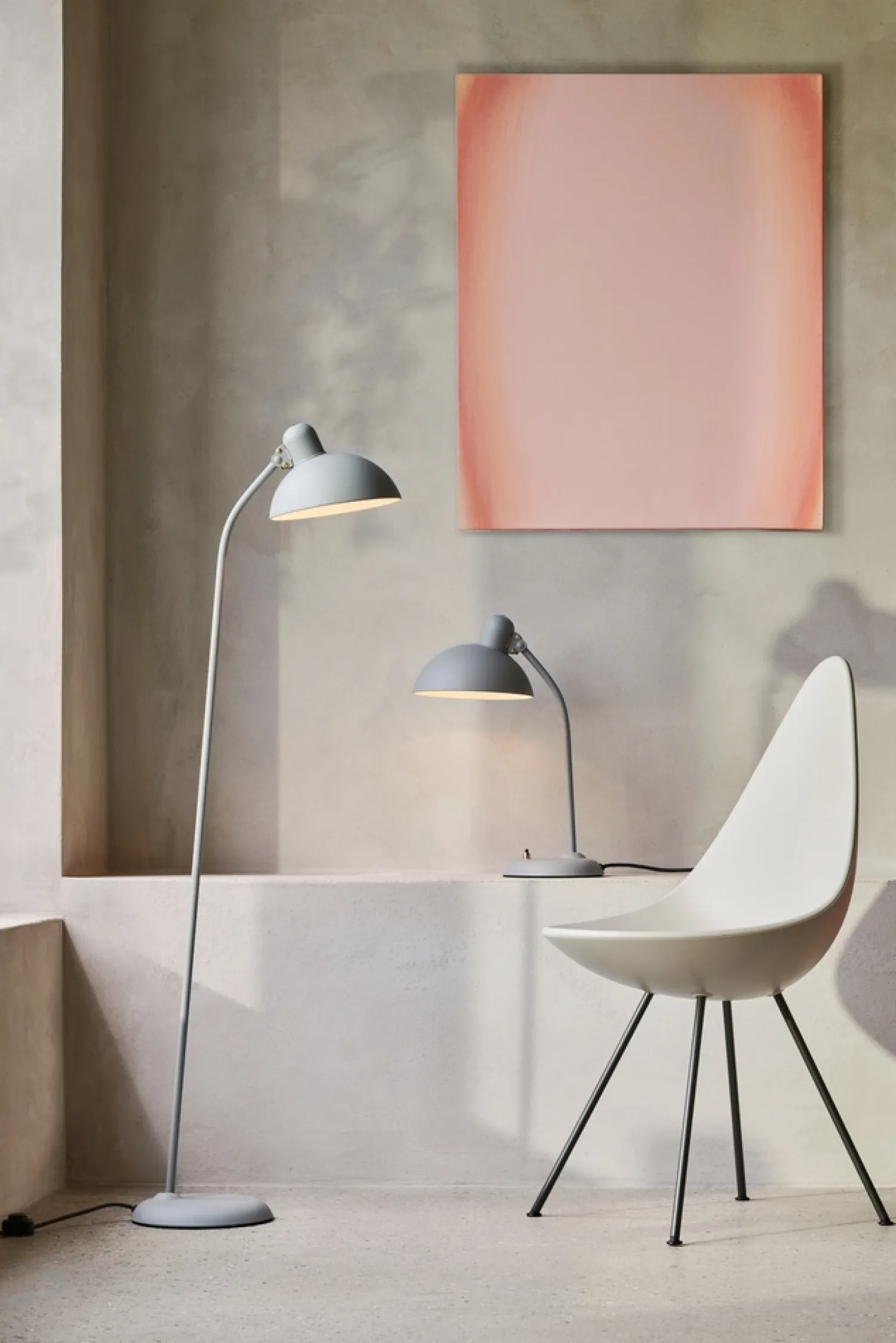 - Kaiser Idell 6556-F - Gulvlampe - Grå^Fritz Hansen New