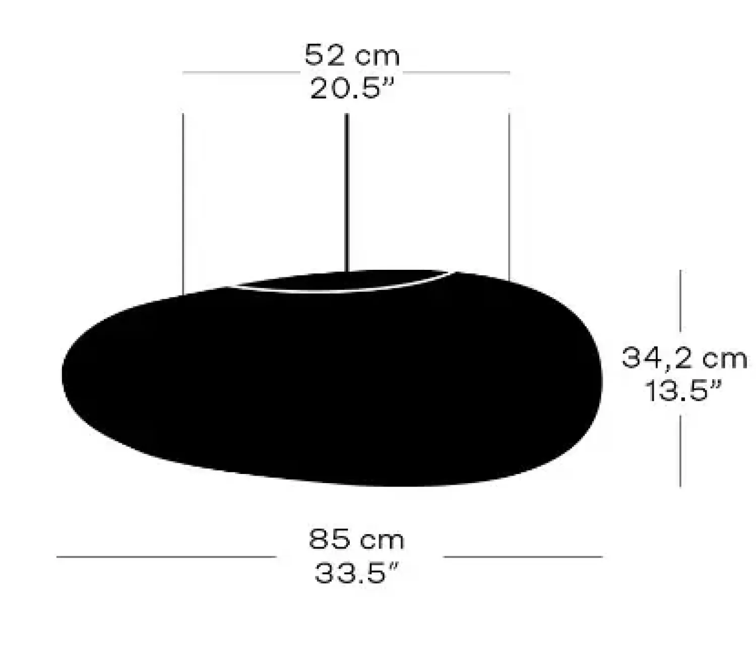 - Loftlampe - Avion - Hvid^Fritz Hansen Hot