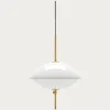 - Loftlampe - Clam - Opal/Messing - Ø44*Fritz Hansen Online