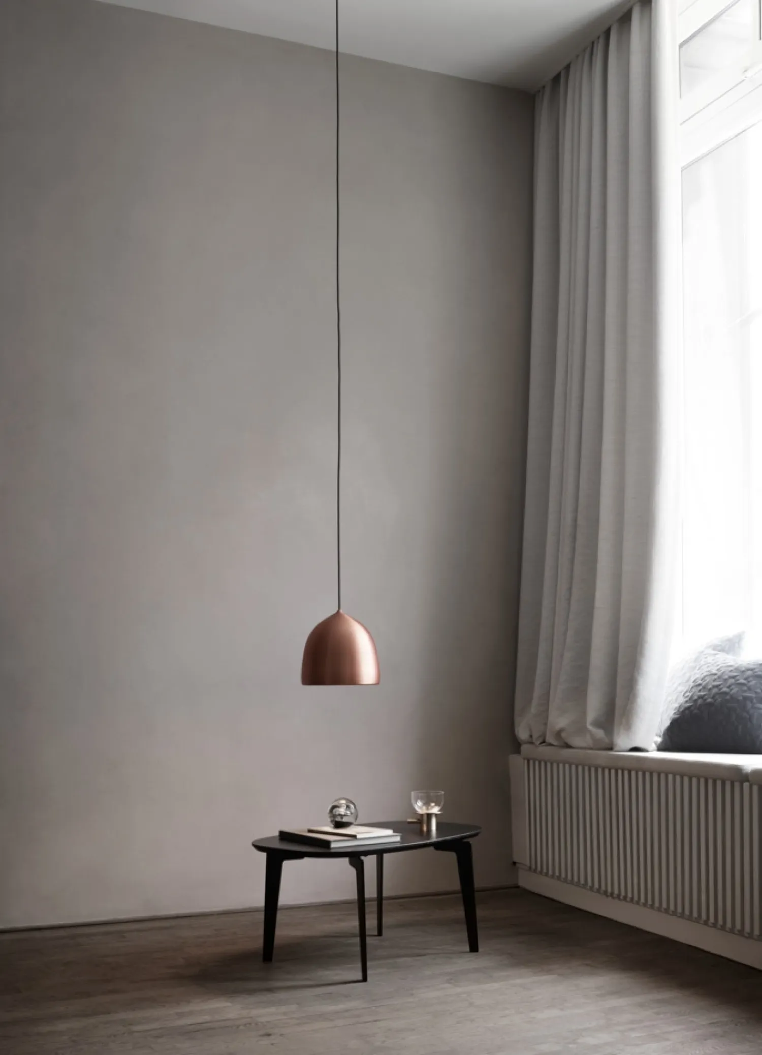 - Loftlampe - Suspence P1 - Kobber^Fritz Hansen Outlet