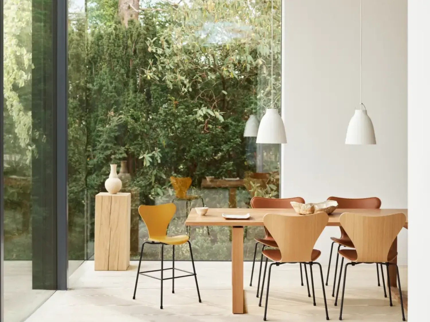 - Loftlampe - Caravaggio Matt - Hvid - P2 Medium*Fritz Hansen Discount