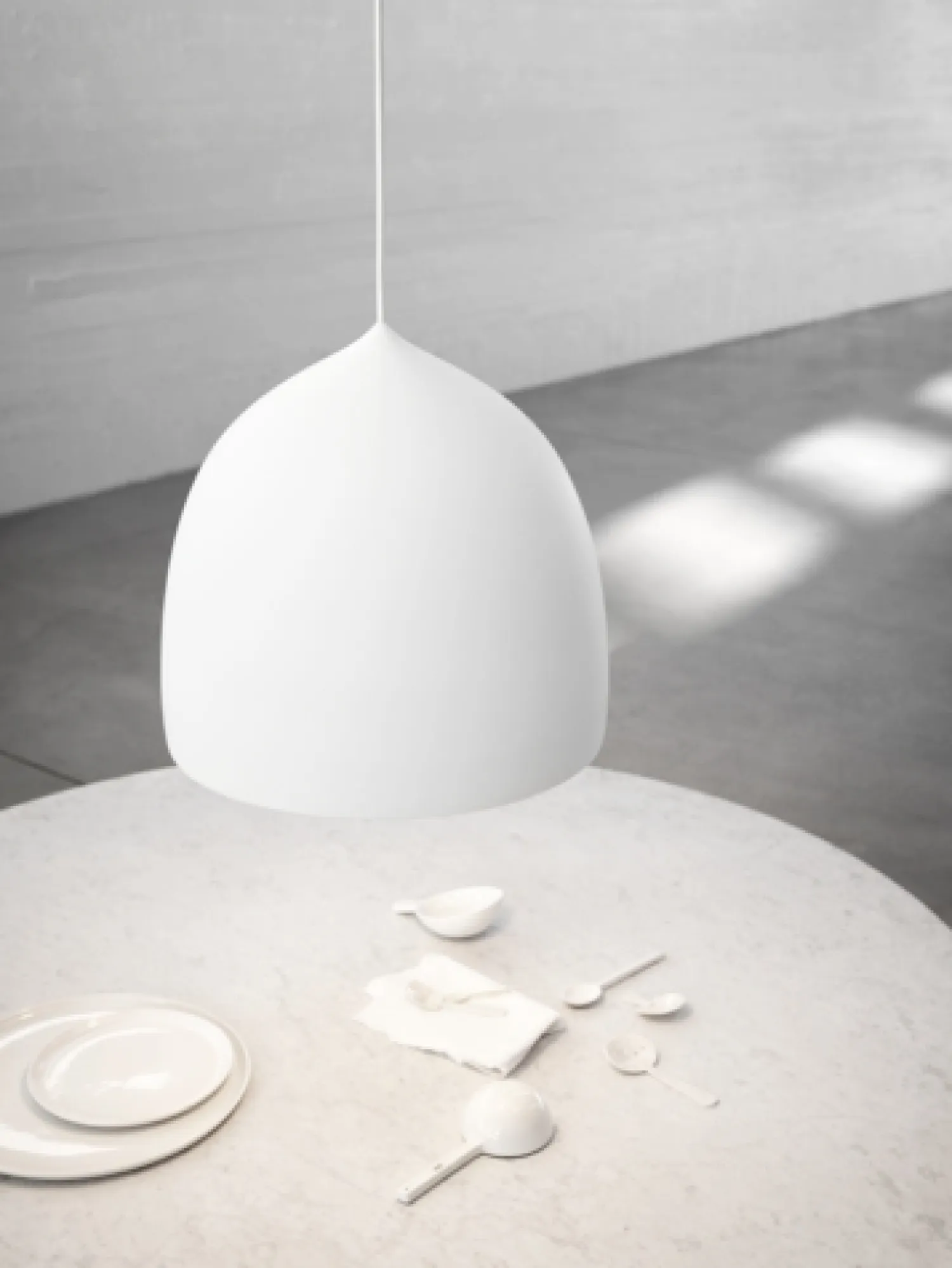 - Loftlampe - Suspence P1 - Hvid^Fritz Hansen New