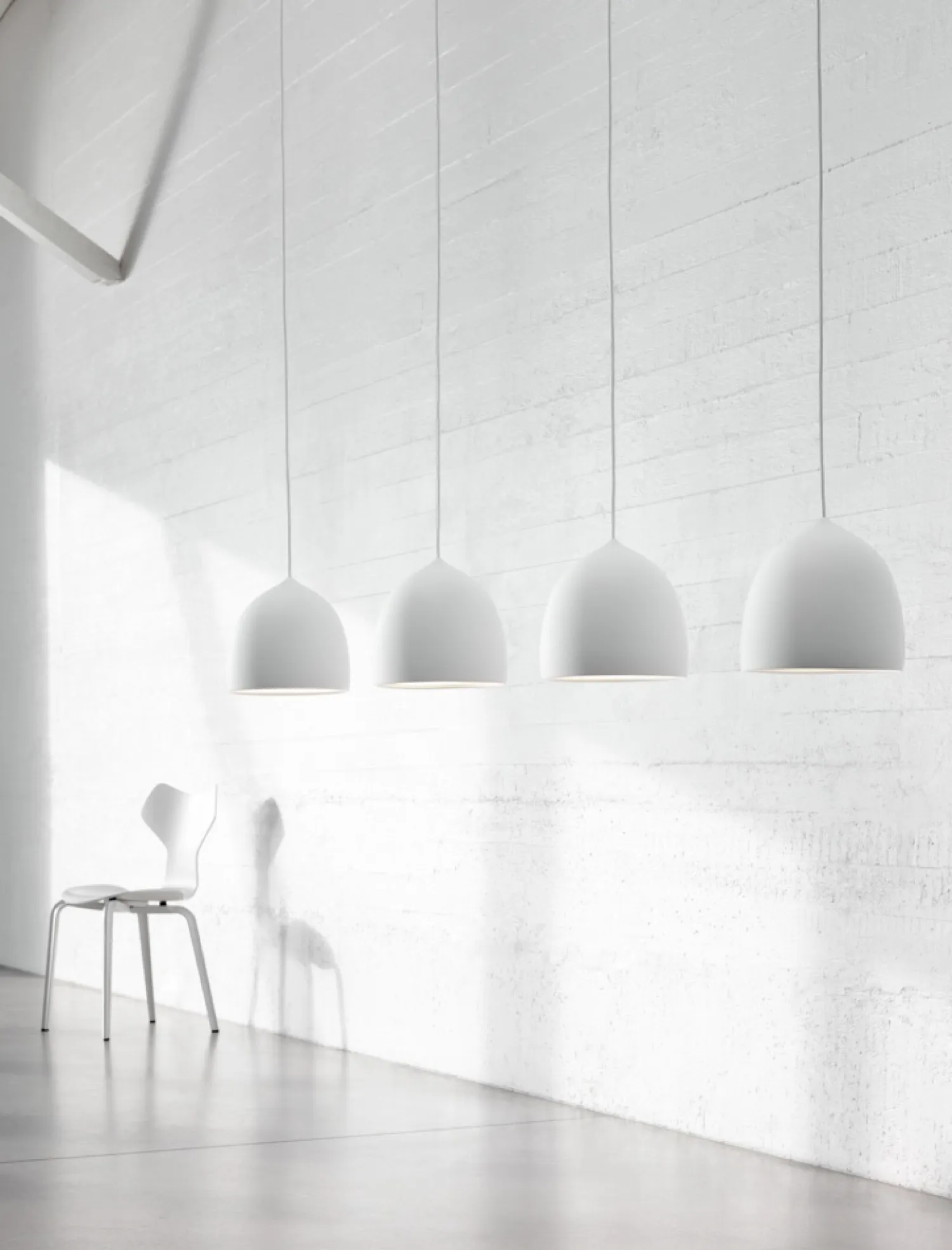 - Loftlampe - Suspence P1 - Hvid^Fritz Hansen New