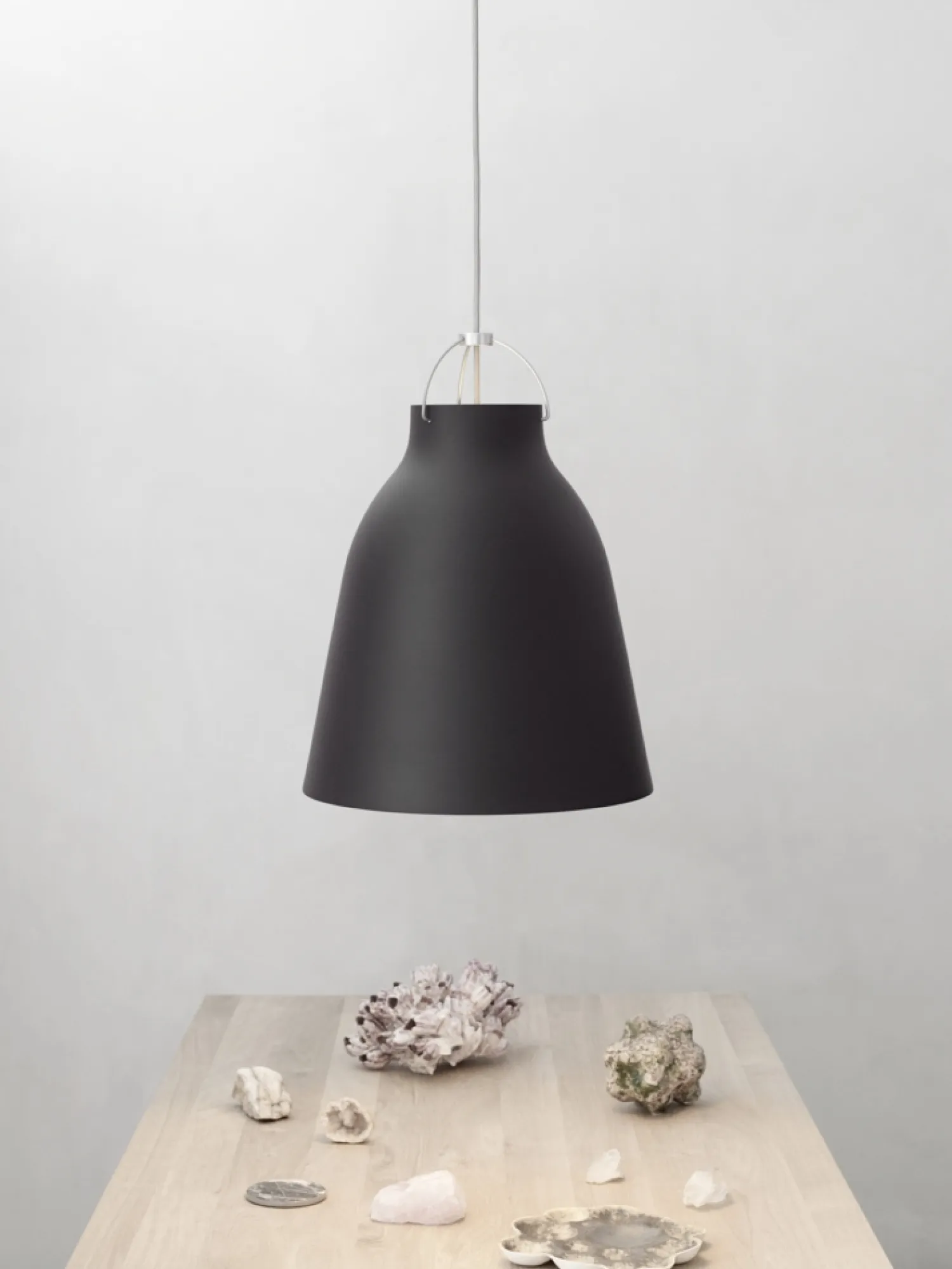 - Loftlampe - Caravaggio™ Matt - Sort - P1 Small^Fritz Hansen Best