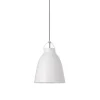 - Loftlampe - Caravaggio - Hvid - P2 Medium - Grå ledning 3m^Fritz Hansen