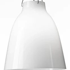 - Loftlampe - Caravaggio Opal - P3 Large - Silver ledning 6m*Fritz Hansen Online