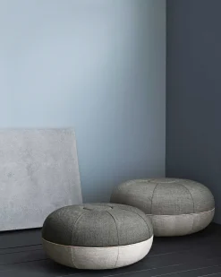 - Pouf Large - Grå - Ø60 cm*Fritz Hansen Hot