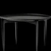 - Tray Table Large - sort - Ø 60 cm^Fritz Hansen Best