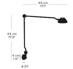 - Væglampe - AQ01 - Blå*Fritz Hansen