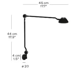 - Væglampe - AQ01 - Sort*Fritz Hansen New