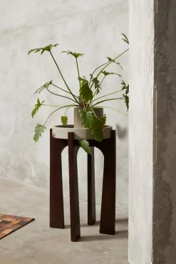 - Sidebord / Sofabord - Grå / Brun^Fuhrhome Hot