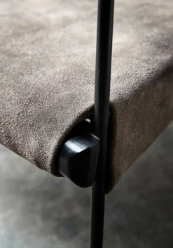 - Toulouse Loungestol - Grå Ruskind*Fuhrhome Clearance