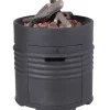 - Bålsted - Cozy Living firepit Barrel - Black/Sort - Ø60xH62 cm*Garden Impressions Hot