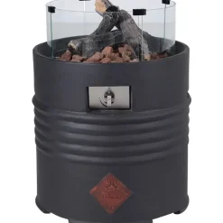 - Bålsted - Cozy Living firepit Barrel - Black/Sort - Ø60xH62 cm*Garden Impressions Hot