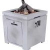 - Bålsted - Cozy Living firepit Lisboa - concrete grey - 60x60 cm^Garden Impressions Best