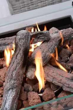 - Bålsted - Cozy Living firepit Lisboa - concrete grey - 60x60 cm^Garden Impressions Best