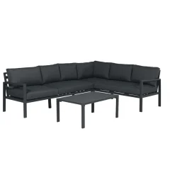 - Lounge Sæt - Lexington - Right - Black/Sort^Garden Impressions Clearance