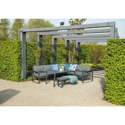 - Lounge Sæt - Oreon - 4-pcs - black/grey^Garden Impressions Online