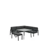 - Lounge Sæt - Wellington - 5-pcs - black*Garden Impressions Discount