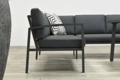 - Lounge Sæt - Wellington - 5-pcs - black*Garden Impressions Discount