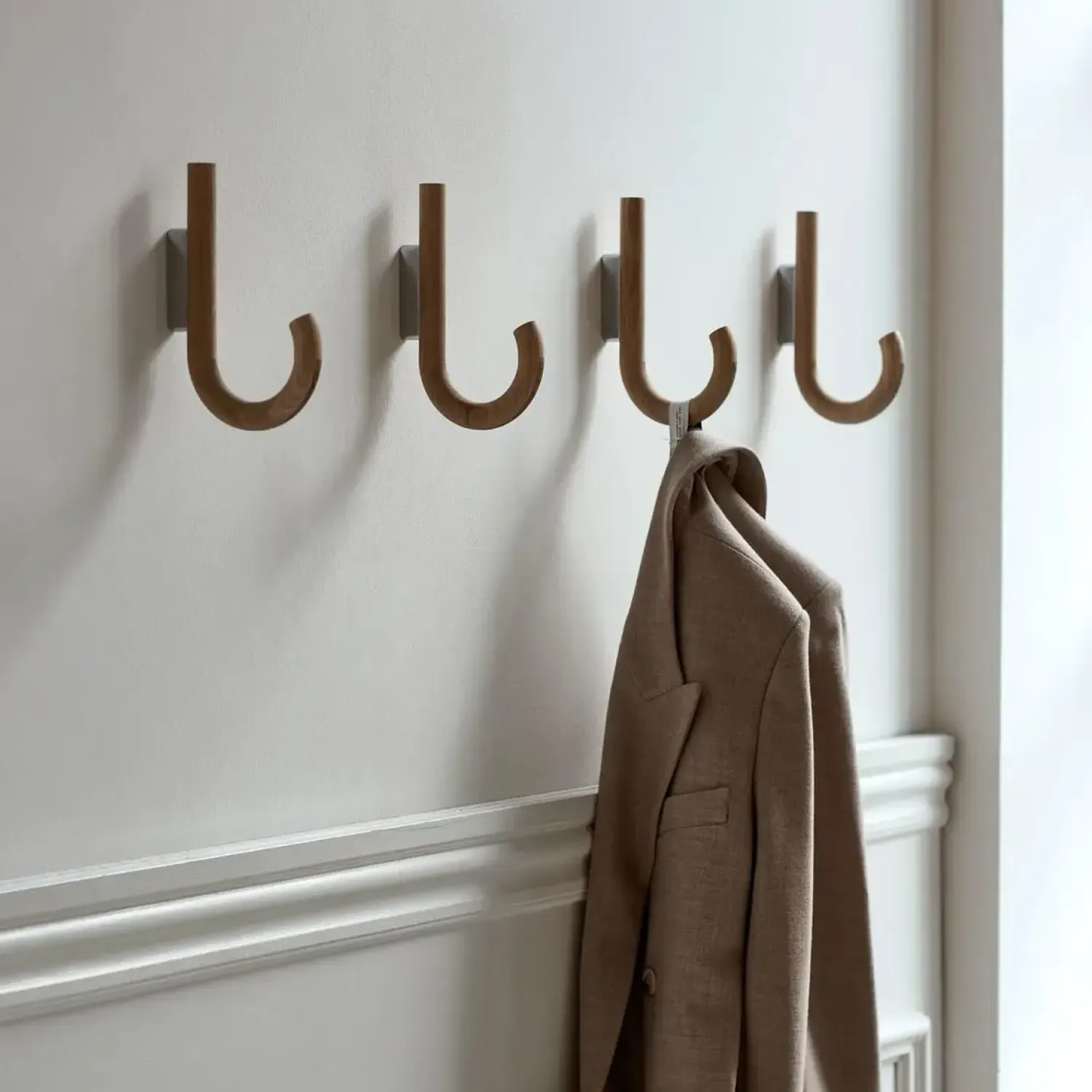 - Hook knage i EG og krom, 13 x 2 x 19 cm*Gejst New