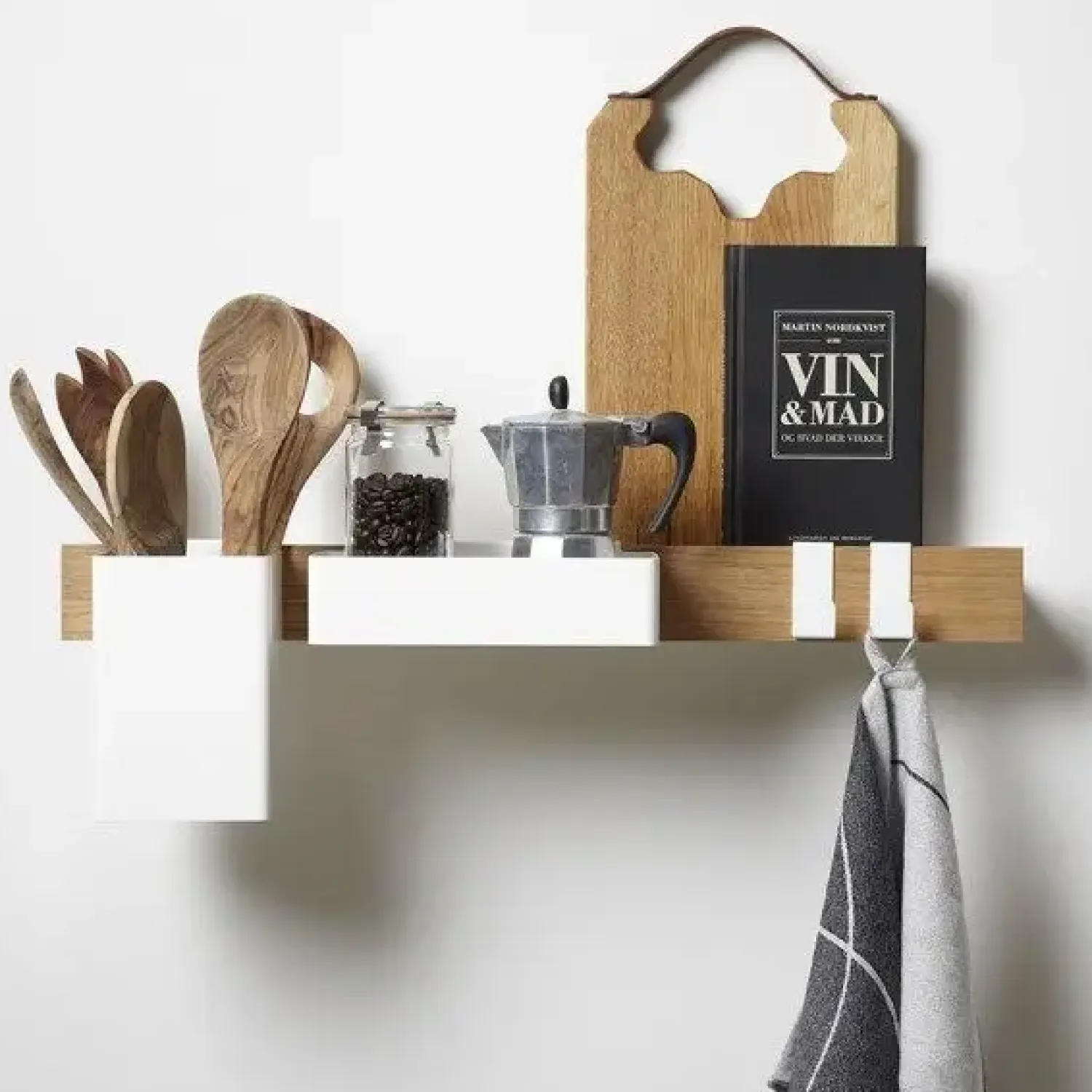 - Kaffefilterholder - Hvid^Gejst Online