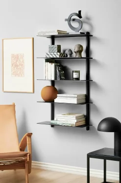 - Nivo E, shelf large - Sort/sort eg*Gejst Outlet