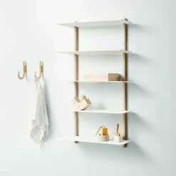 - NIVO E væghylde - Large - Lys eg/Hvid - 118x66 cm*Gejst Sale